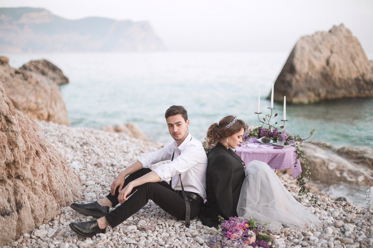 свадебные фотографии в дождь