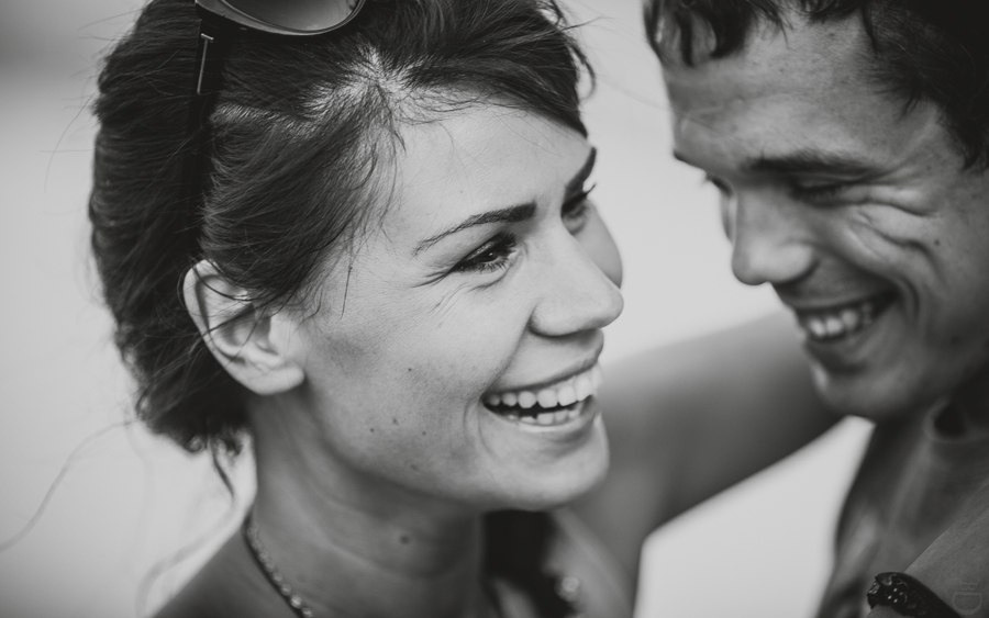 аэросъемка свадебной фотографии