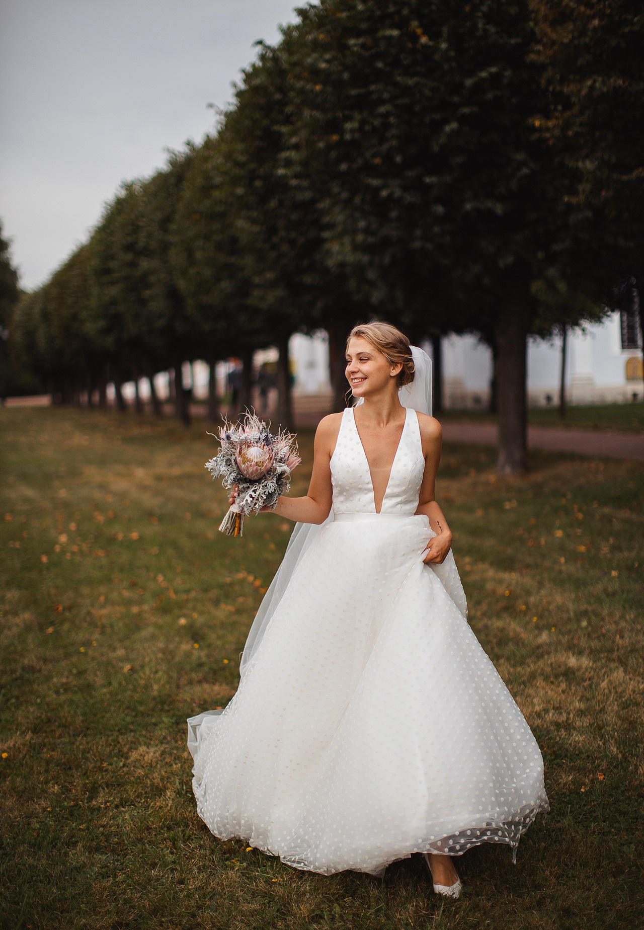  Молодожены в Царицыно