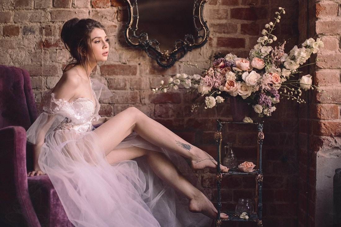 фотосессия на снегоступах