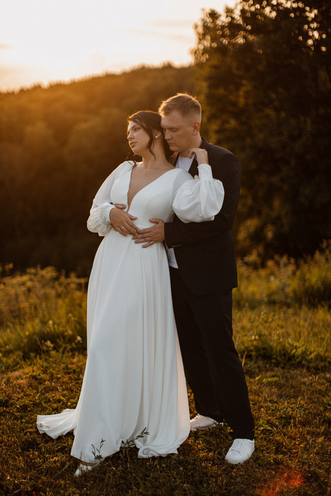 Веселая свадебная фотосессия в изгибе ярославль. Свадебный фотограф Ярославль Дмитрий Васячкин
