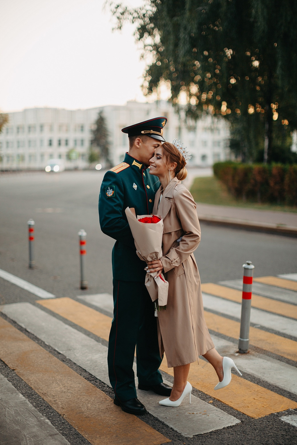  Теплая фотосессия в ретро-стиле: свадьба в Москве  