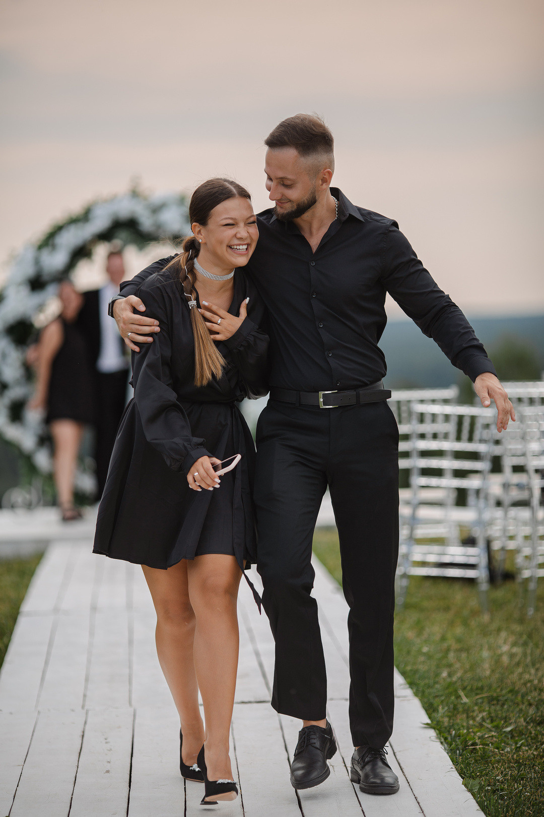  Приятный и непринужденный дух на свадебной регистрации