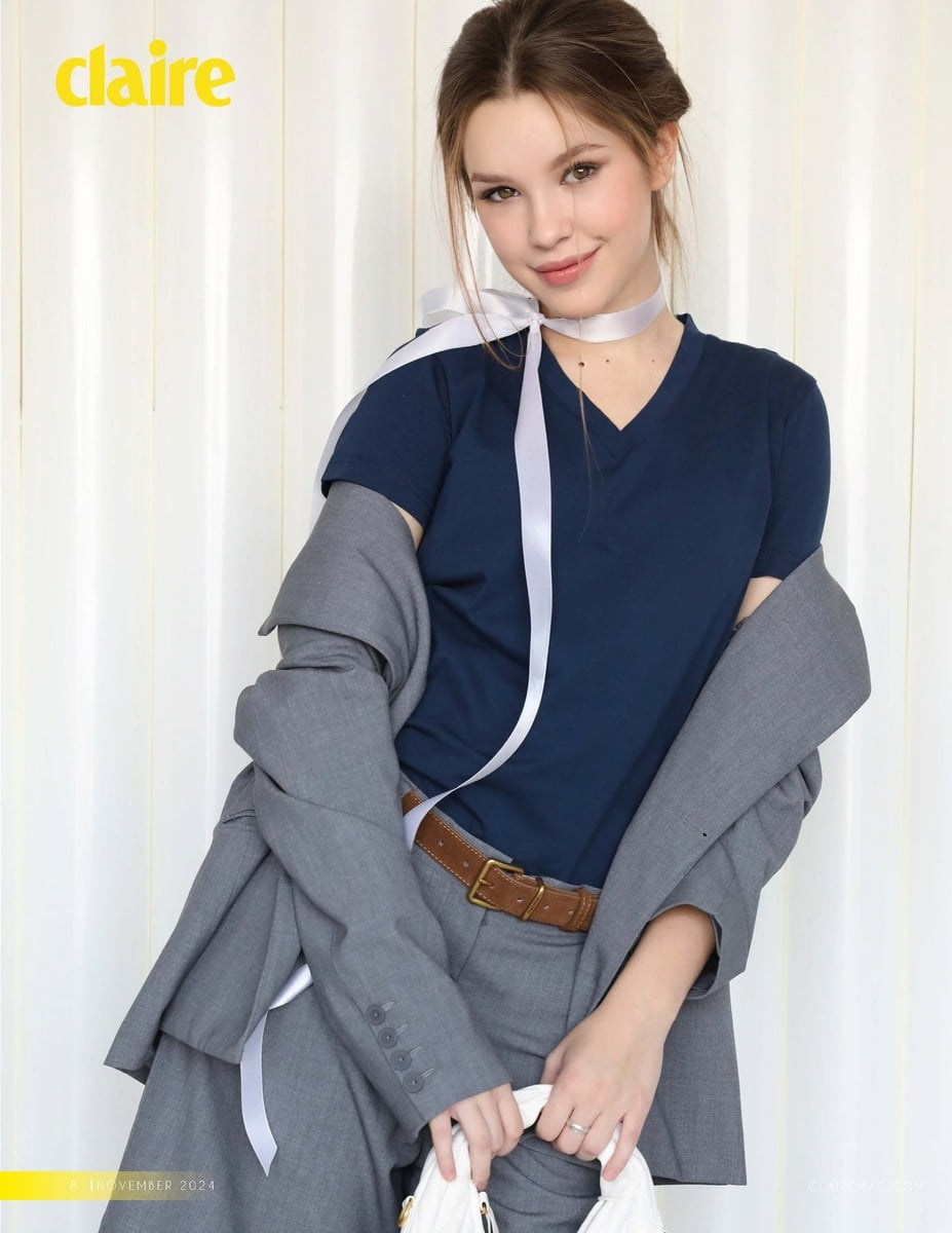 Моя работа на обложке французского издания CLAIRE Magazine. Стилист Анастасия Рашевская