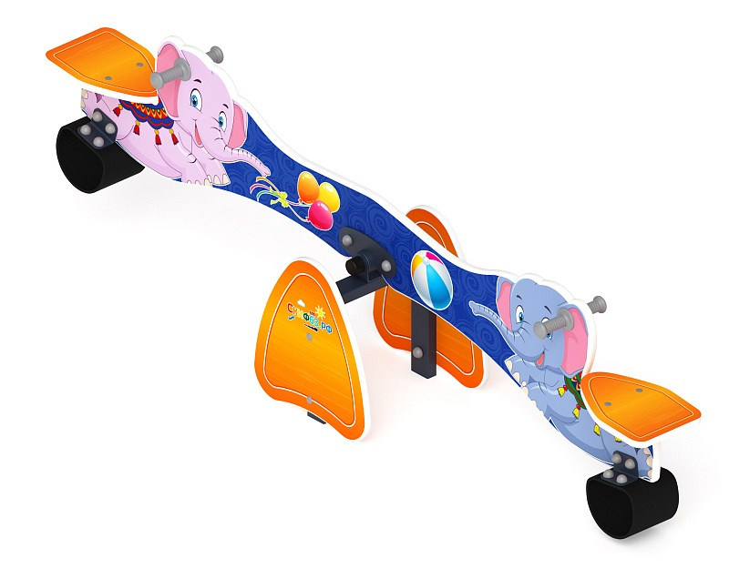 Качалка балансир Слоники - ИО 21.Д.01.02-И1 - Космопорт (Сафари)                                                                                                                                 Габариты (ШхДхВ): 2116x400x600                                                                                                                                                                        Зона безопасности, мм: 4116х2400                                                                                                                                                       Возрастные ограничения от 4 до 8 лет