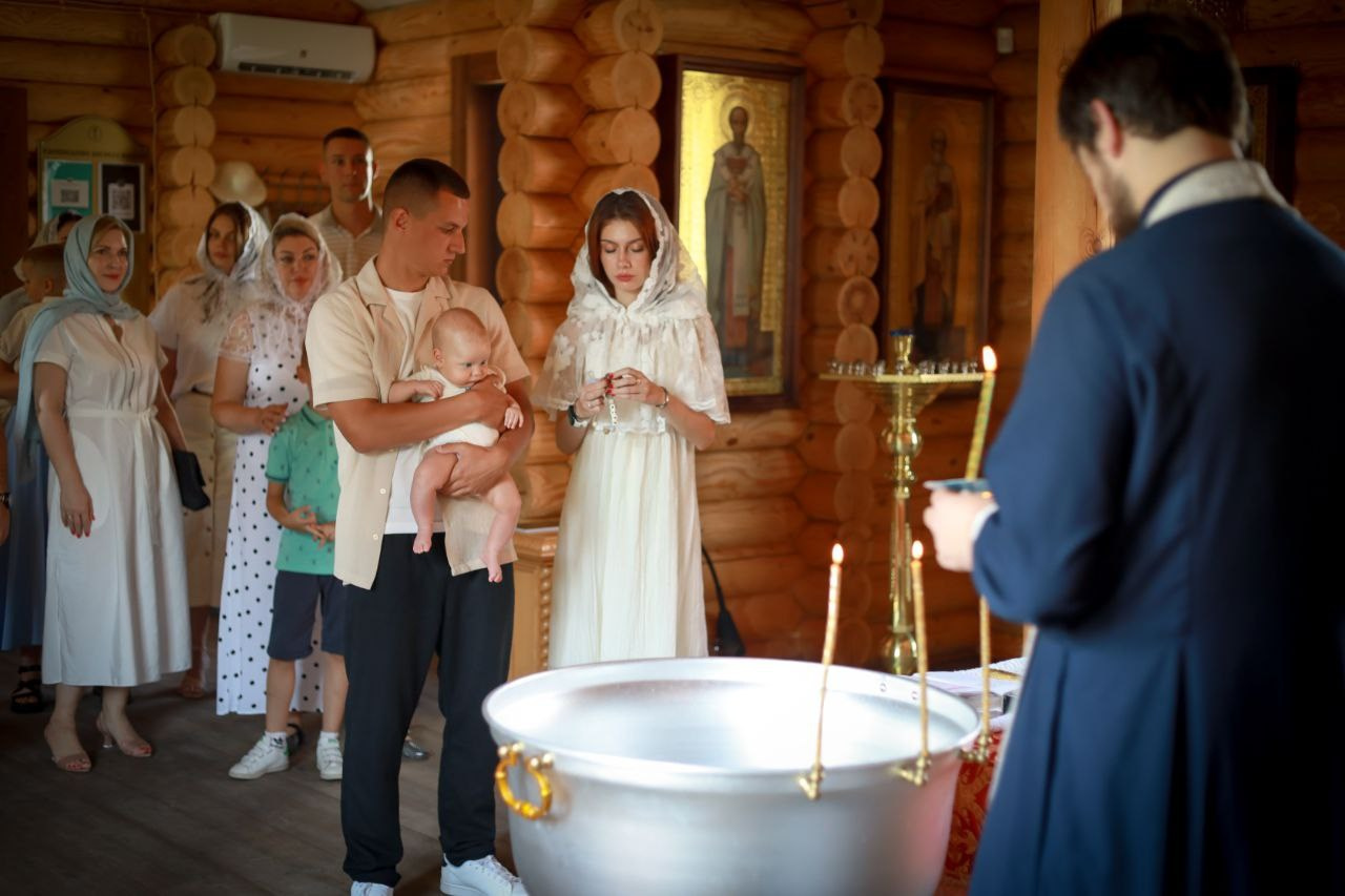 Таинство Крещения. Семейный и Детский фотограф в Краснодаре Дарья Насаченко