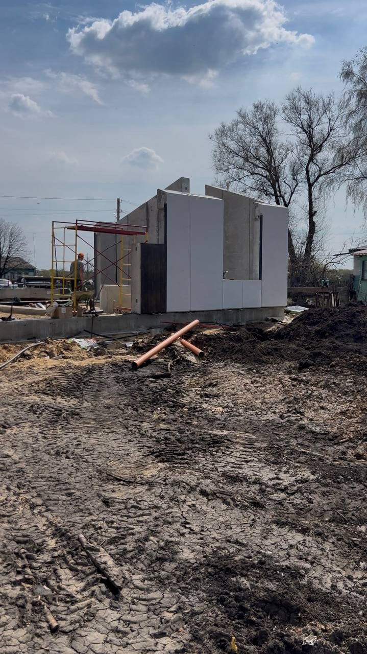 Микеле 80 начало монтажа