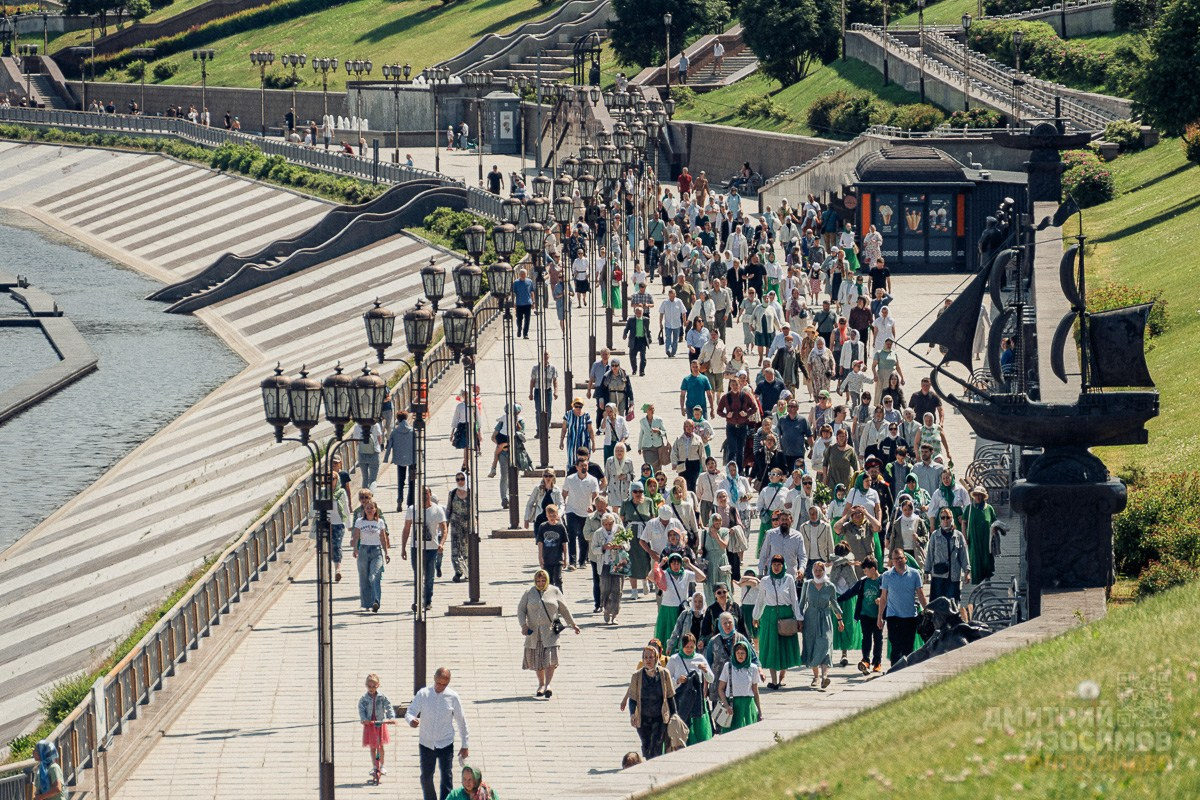 Крестный ход на Троицу