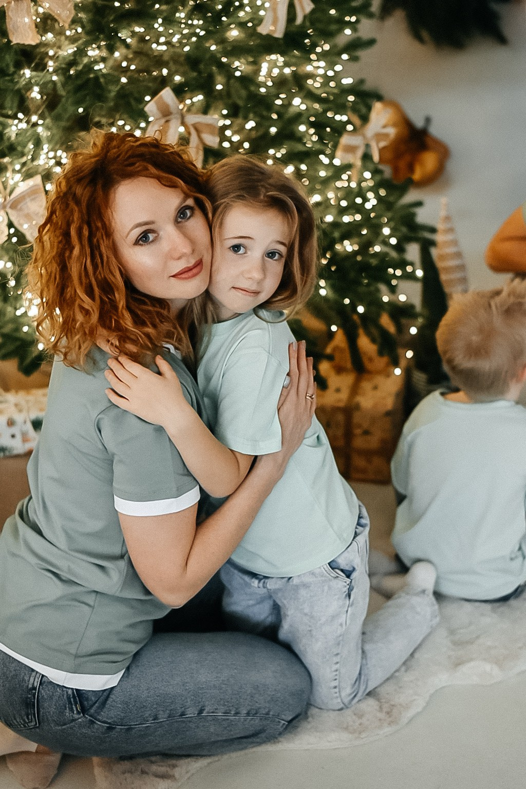 Новогодняя фотосессия для семьи Тыриных. Фотограф в Москве и Королёве Сутягина Мария