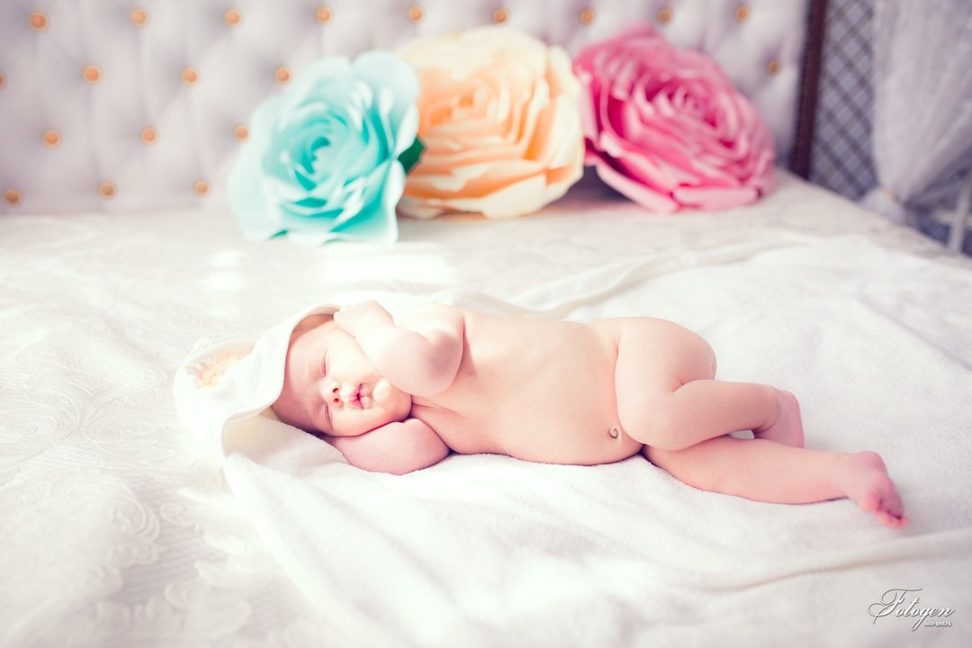 Фотосессия для Новорожденных в Студии — Fotogen. Интерьерная фотостудия FOTOGEN г. Краснодар