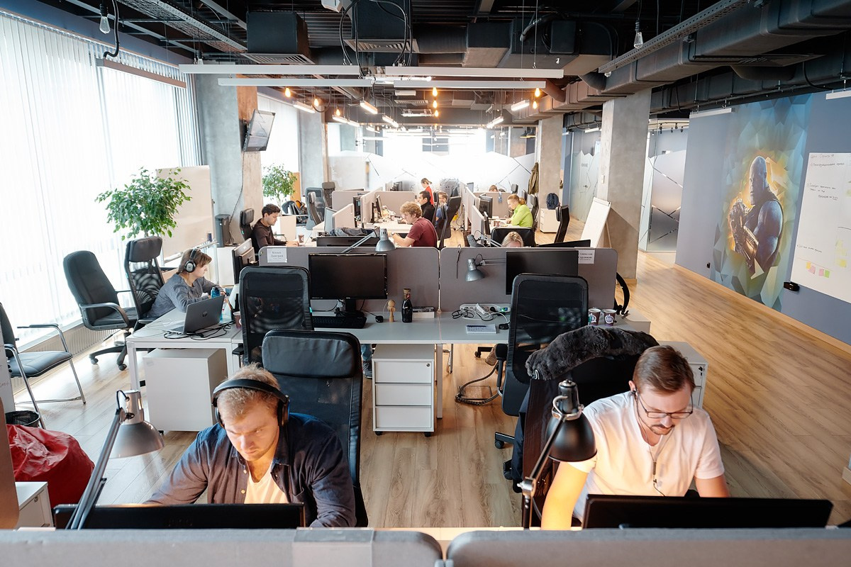 Офис IVI. Репортажный фотограф в Москве Вадим Францев