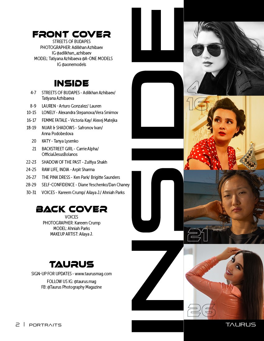 Taurus. Фотограф Александра Степанова