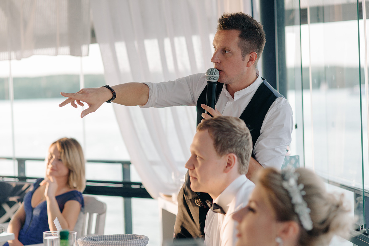 Свадьба. Ведущий на свадьбу в Москве Зубков Алексей