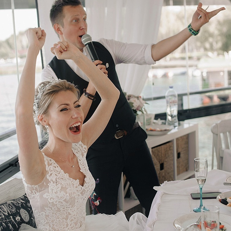 Свадьба. Ведущий на свадьбу в Москве Зубков Алексей