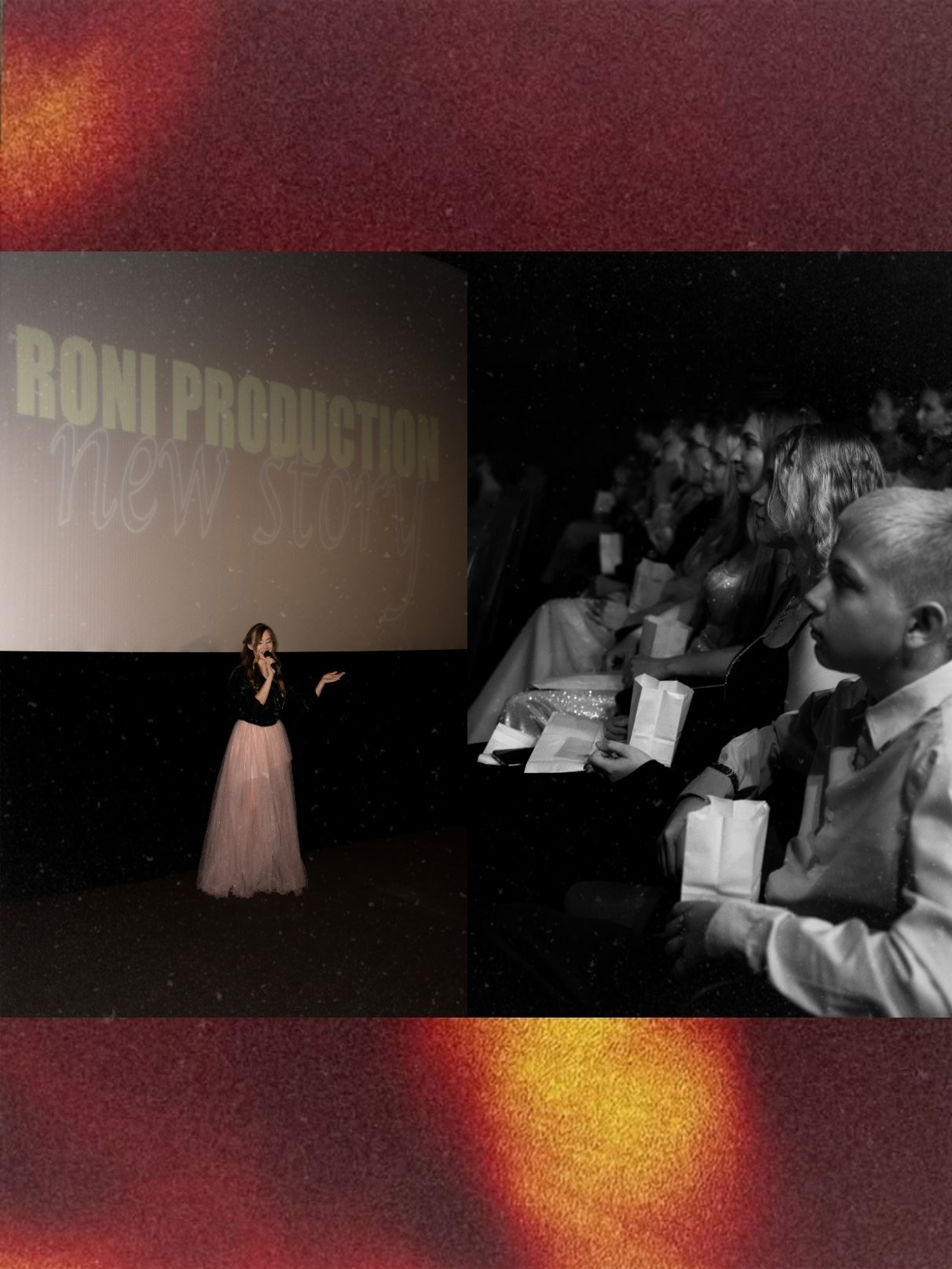 Премьера клипа RONI PRODUCTION / киновечер. Борщевская Елизавета / фотограф Иркутск