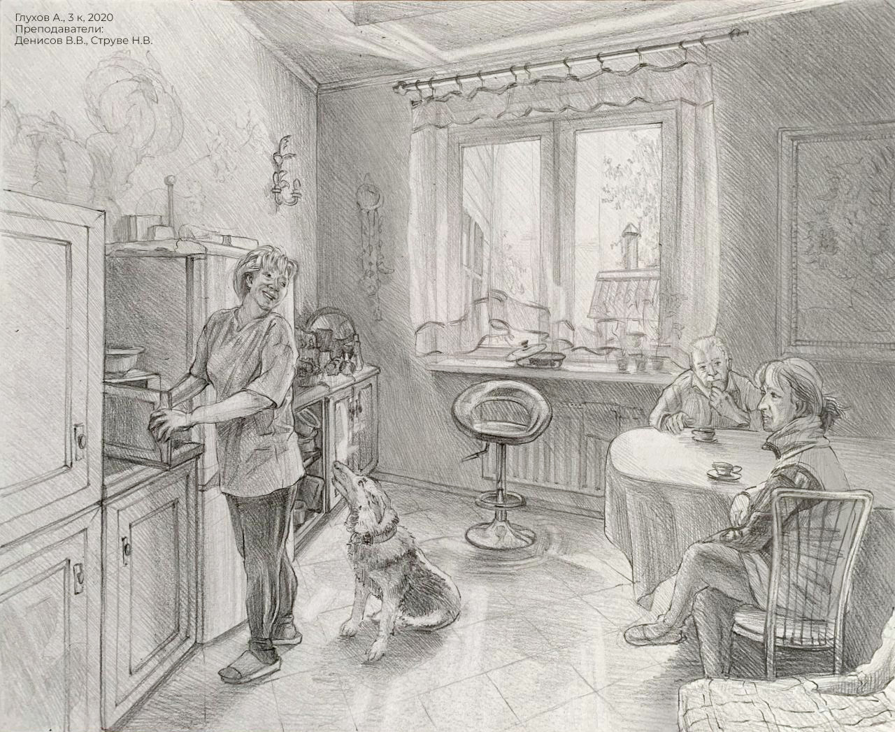 Глухов Алексей, III курс