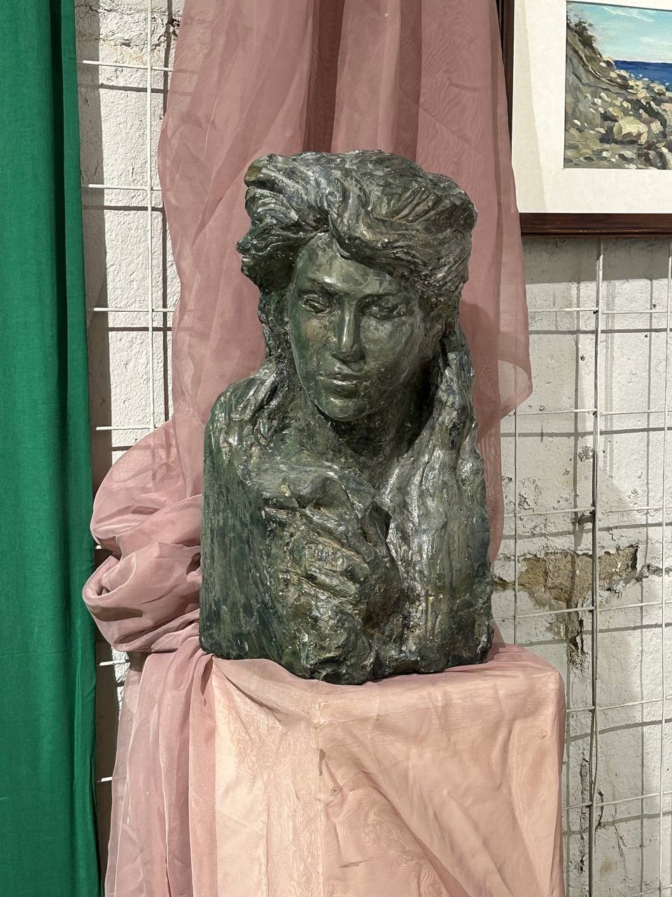 Скульптура. Художница в Москве