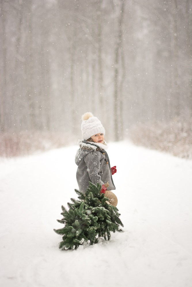 Зима в лесу. Фотосессия беременности — Крылова Натали — Москва