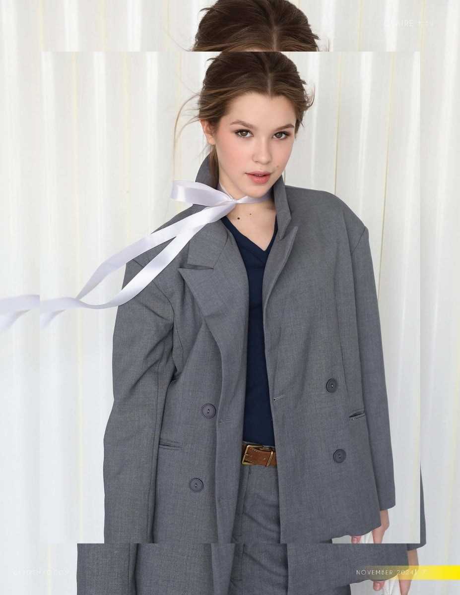 Моя работа на обложке французского издания CLAIRE Magazine. Стилист Анастасия Рашевская