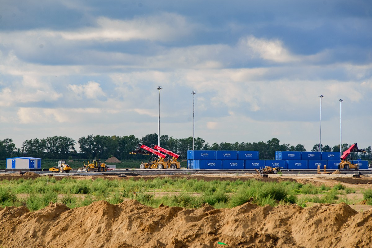 Транспортно-логистический терминал «Сибирский». Фотограф Сергей Сергеев