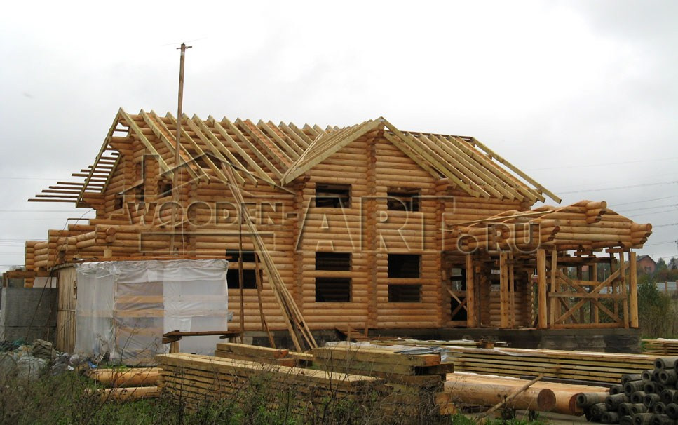 «Сергеевка» 364 кв. м. Проекты деревянных домов