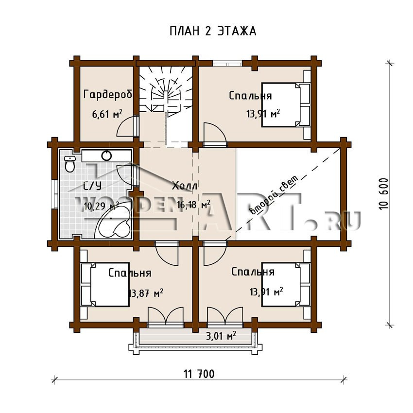 «Покрова» 249 кв. м. Проекты деревянных домов