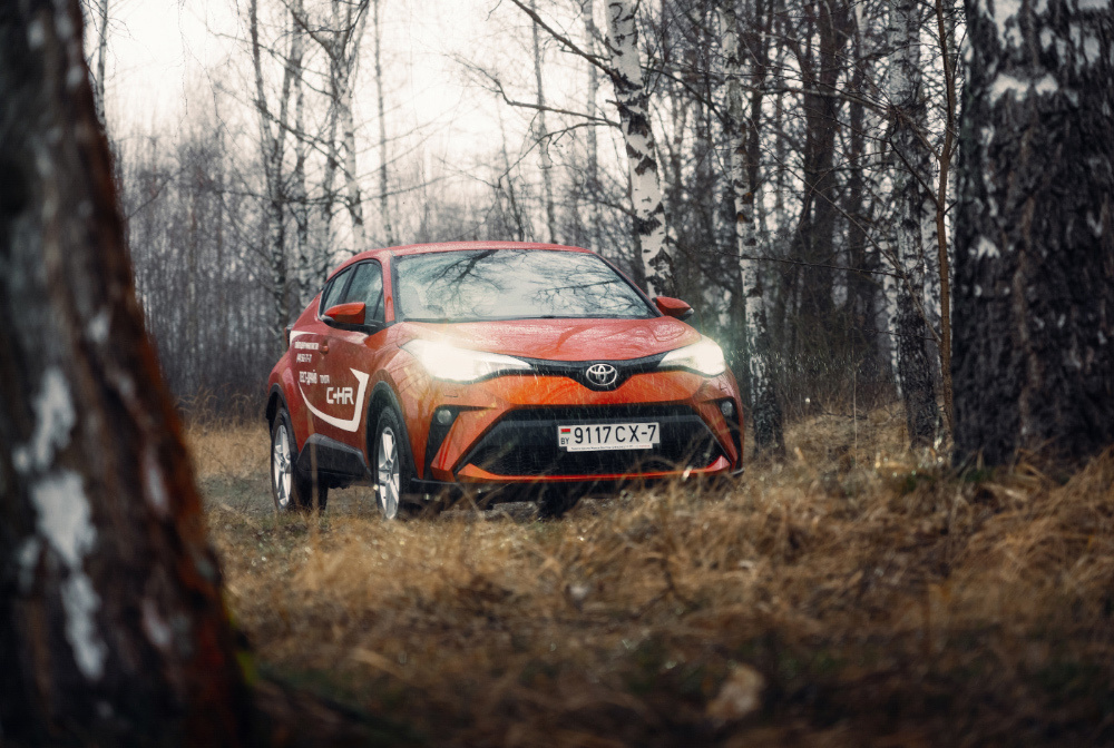 Автомобильный фотограф в Минске, Рекламный фотограф, Toyota C-HR / Тойота Chr обзор