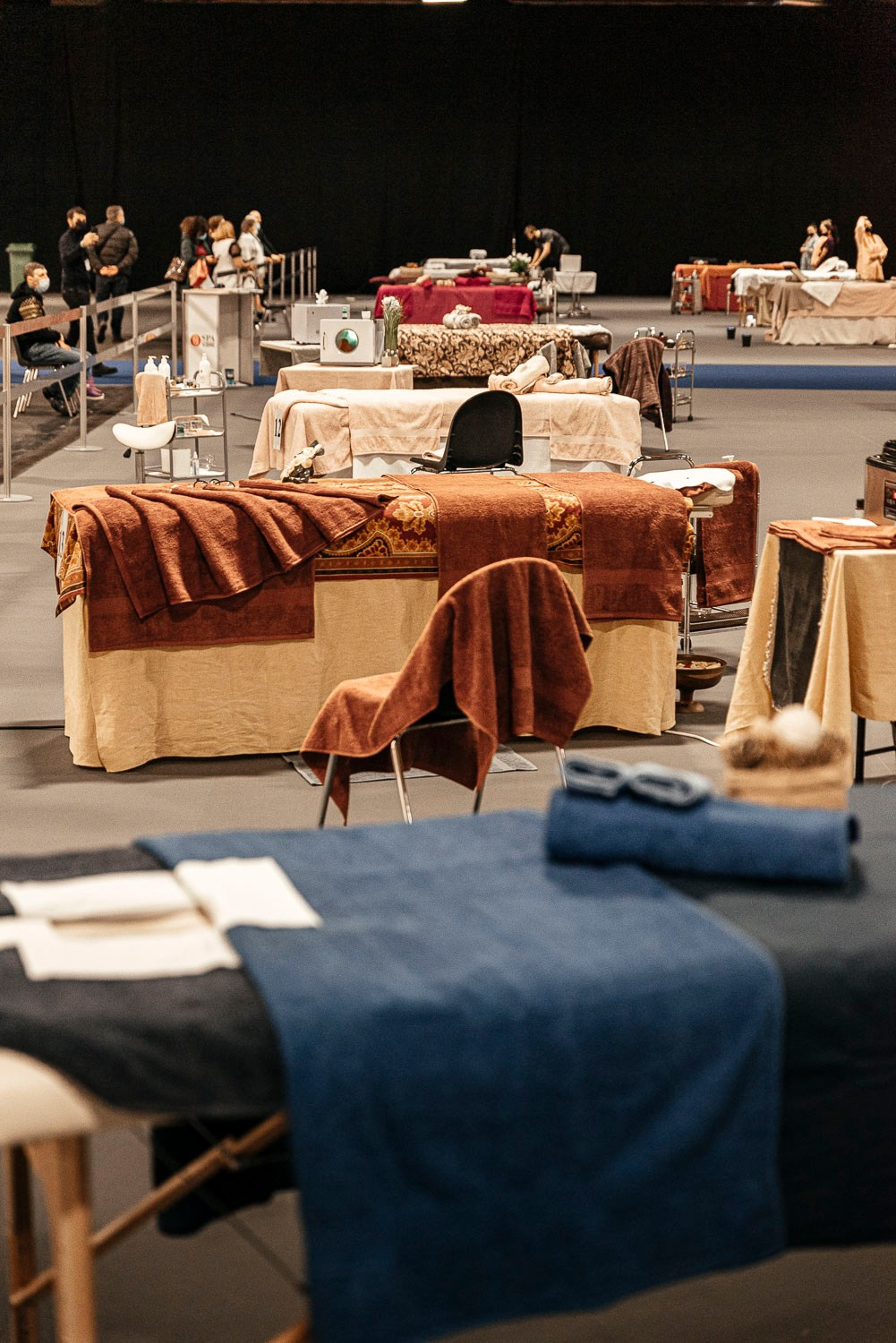 Репортажная съёмка выставки SPA салонов