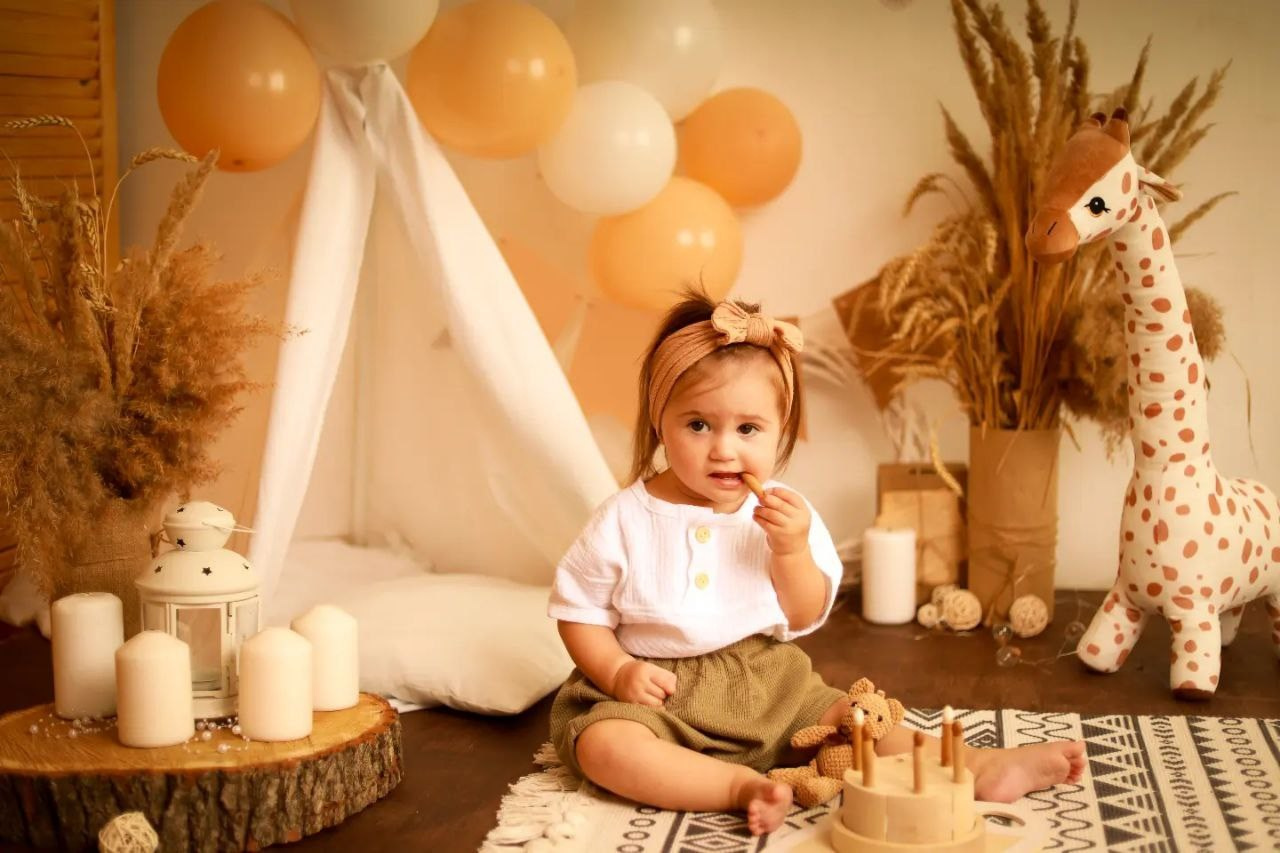 День рождения в студии. Семейный и Детский фотограф в Краснодаре Дарья Насаченко