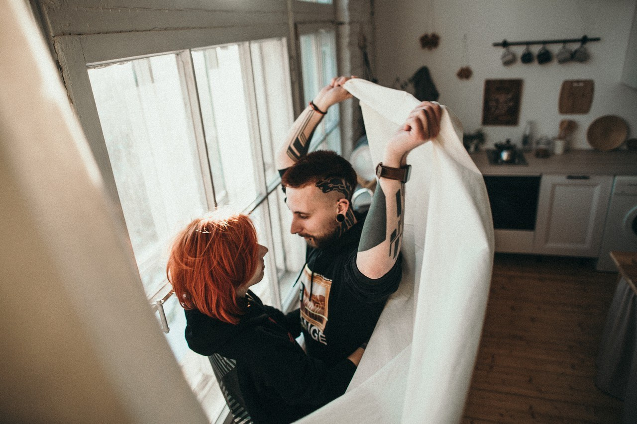 Маша и Женя в студии. Фотограф Краснодар/преподаватель фотографии