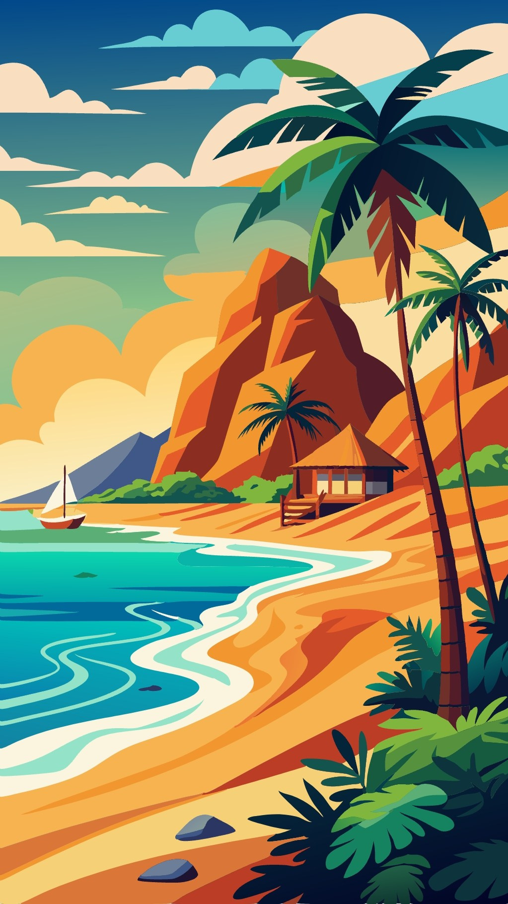 Иллюстрации совместно с ИИ. Grom Design