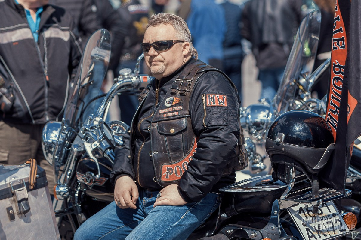 Слёт байкеров