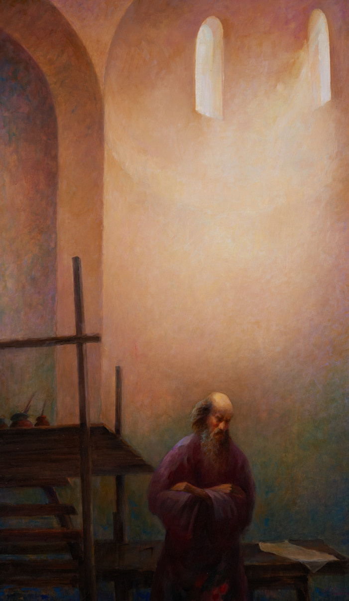 Дионисий. Начало. Холст, масло