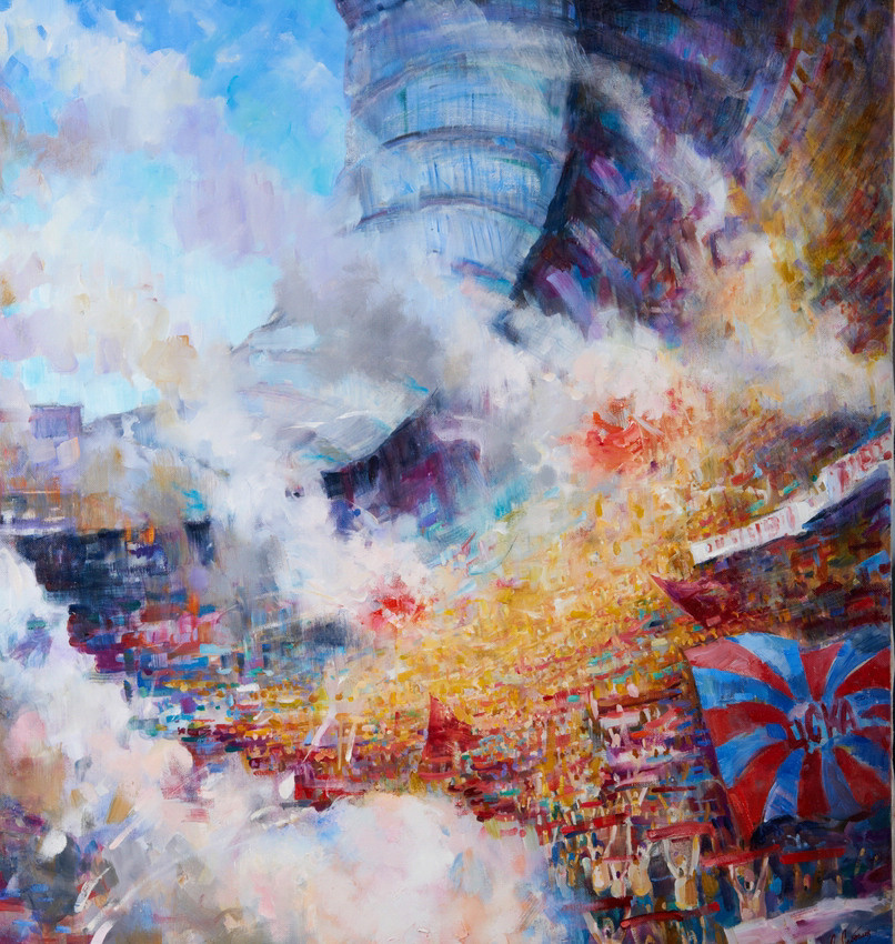 Гоол! Холст, масло