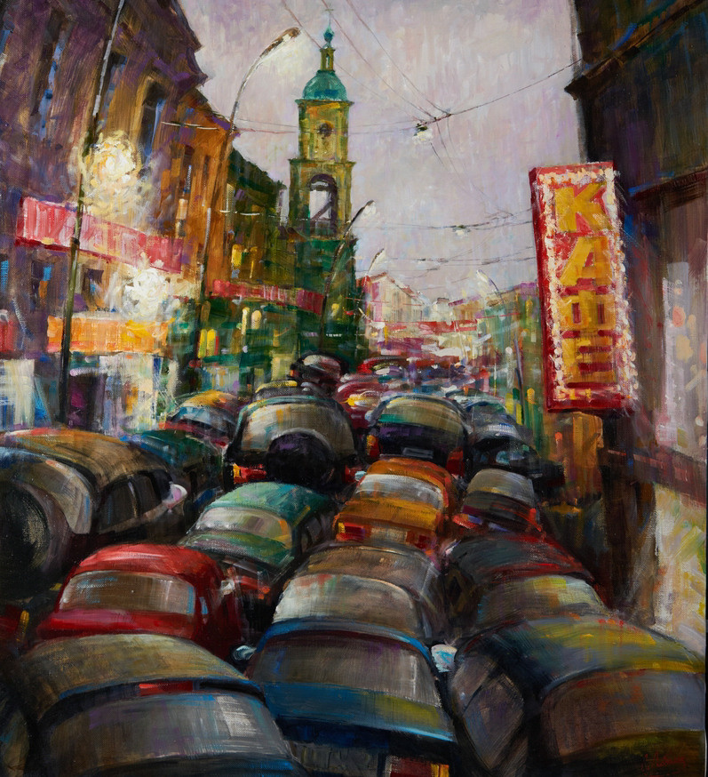 Часпик. Холст, масло