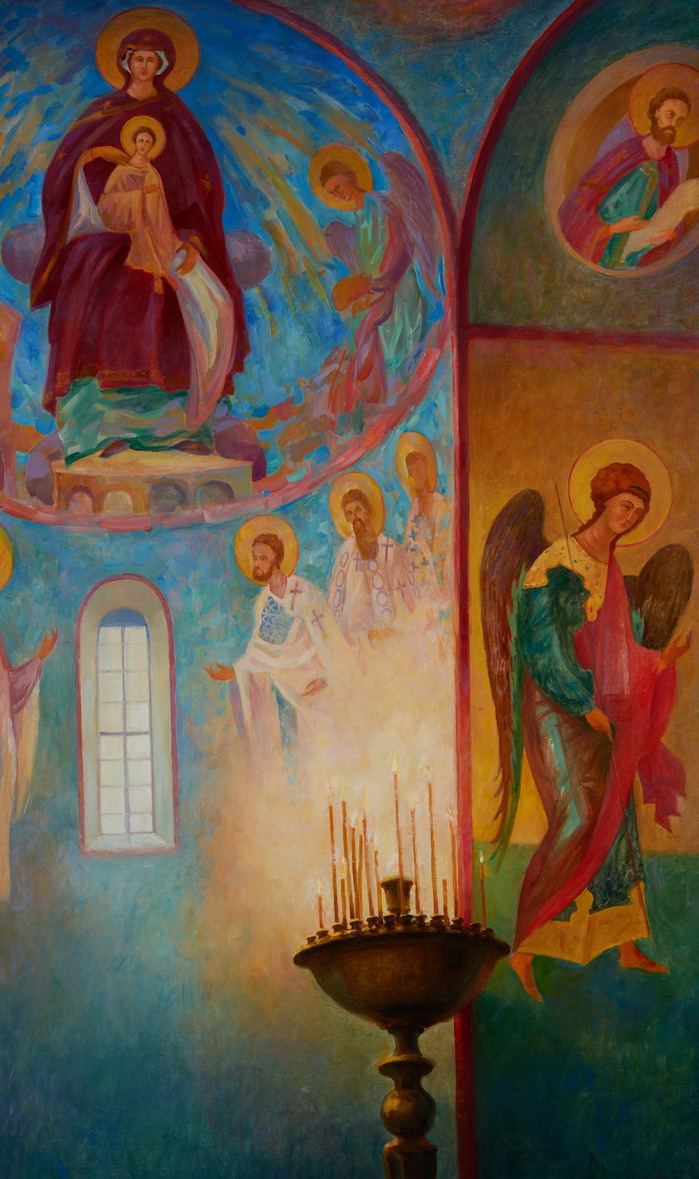 Дионисий. Бессмертие. Холст, масло