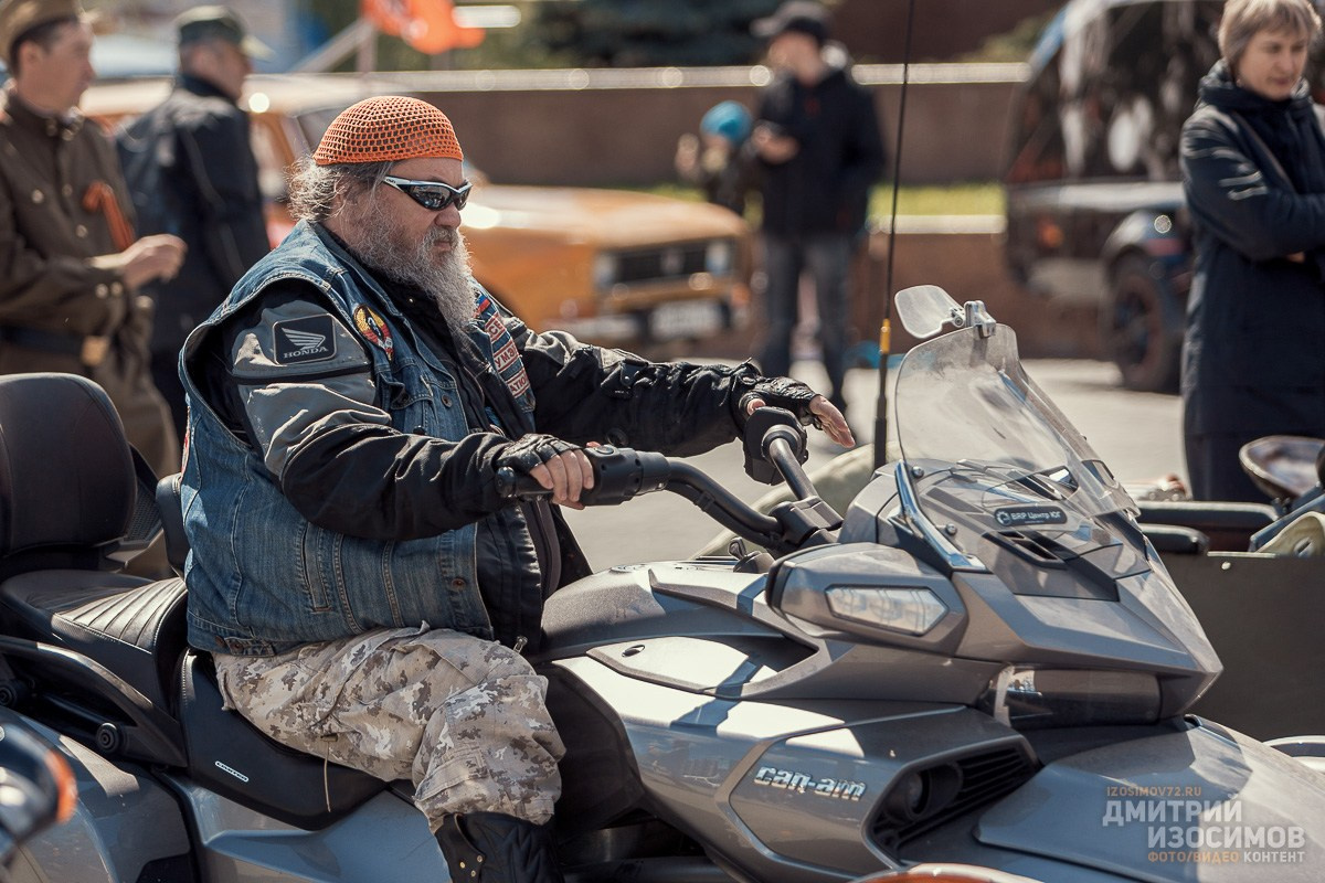 Слёт байкеров