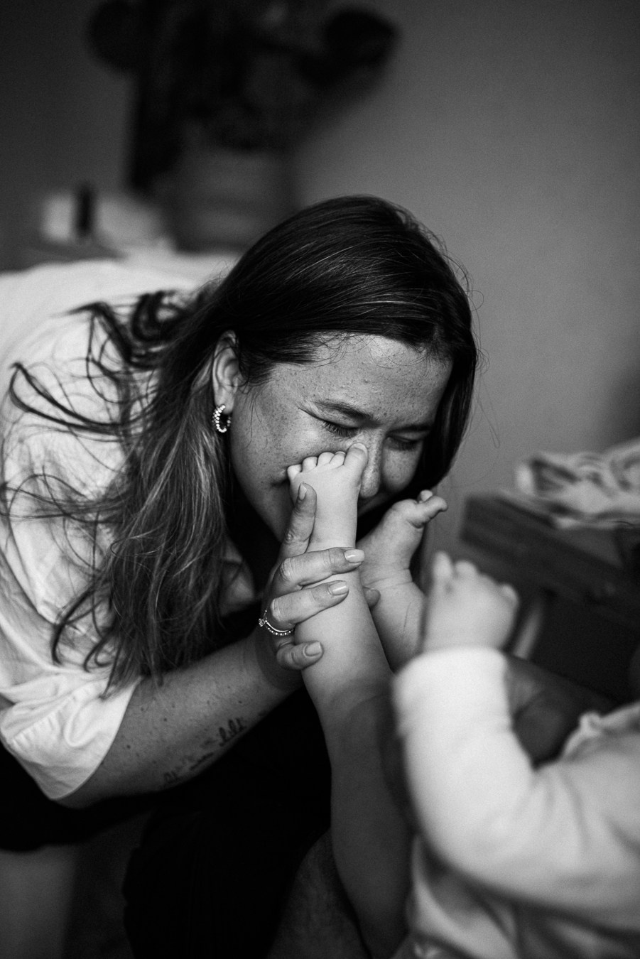 Саша, Катя, Мирослава и бабушка | дома