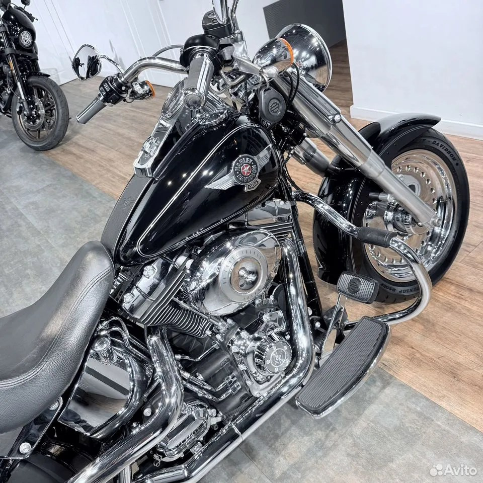 2014 Fat Boy АВS Vivid Вlаck Chromе Еdition. Hello Davidson, Москва. Только хорошие мотоциклы…