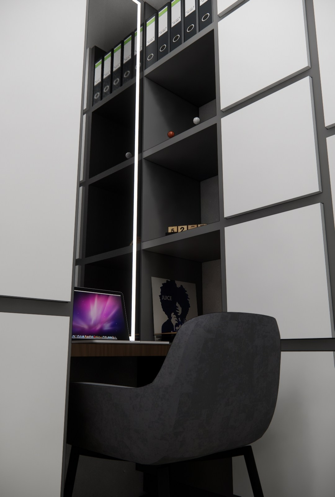 Проект № 4 — Квартира 64 кв. м. LANOIR: визуализация проектов, интерьер, экстерьер, ArchiCAD чертежи | Стерлитамак