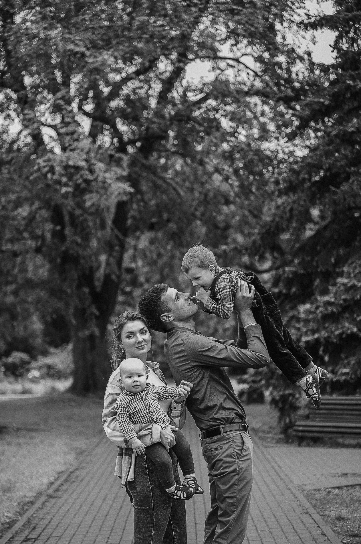 Happy Family_Даша, Кирилл и дети. Свадебный и семейный фотограф в Минске Яна Новак