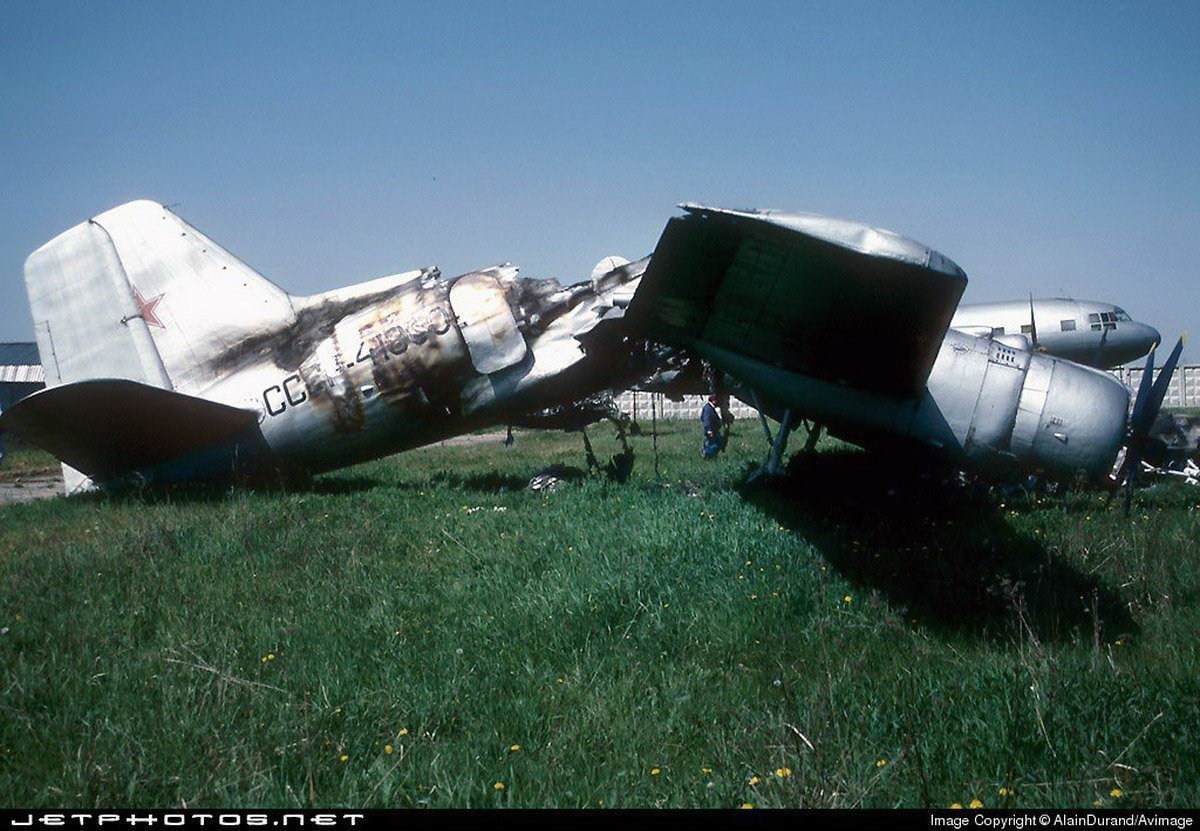 Ил-14 (Монино) — уничтожен. Фотоальбом показывающий увлекательный мир авиации и мир медведей Андрея Иванова