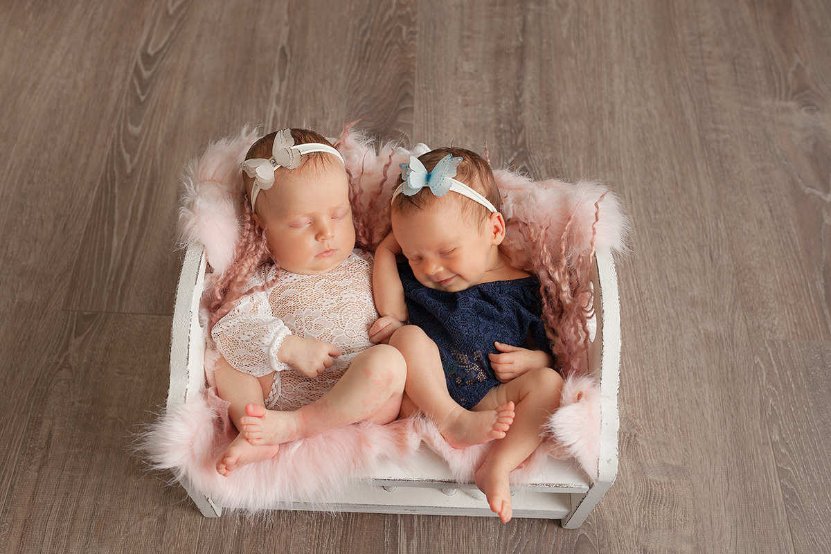 Многоняшки. Фотограф новорождённых в Самаре
