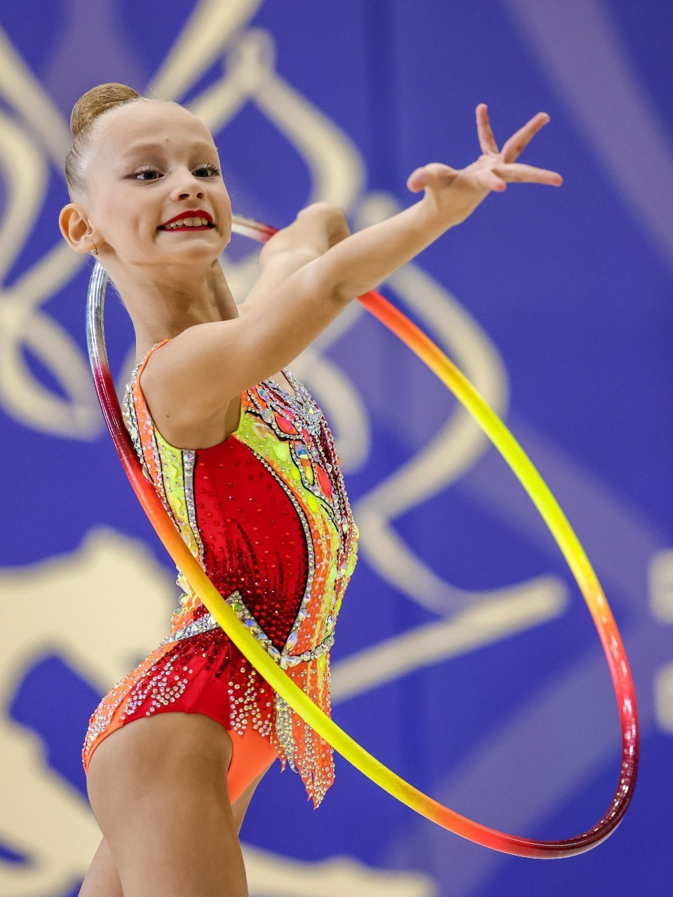 Фотосъёмка соревнований по художественной гимнастике. Спортивный фотограф Зянтереков Антон
