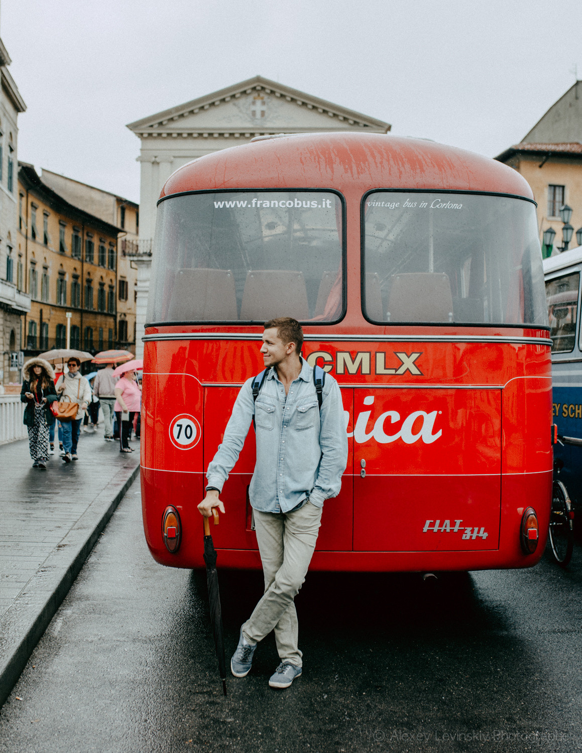 Cinema Italiano or One day in Pisa. Italy. Wedding Event ART Photographer