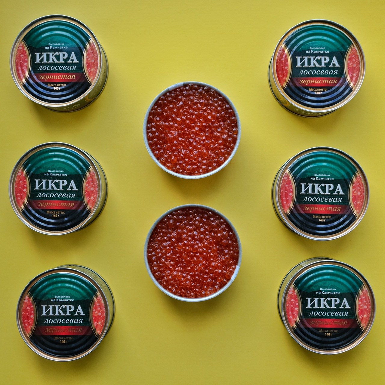 Поп арт икра. Фотограф Евгений Андреев