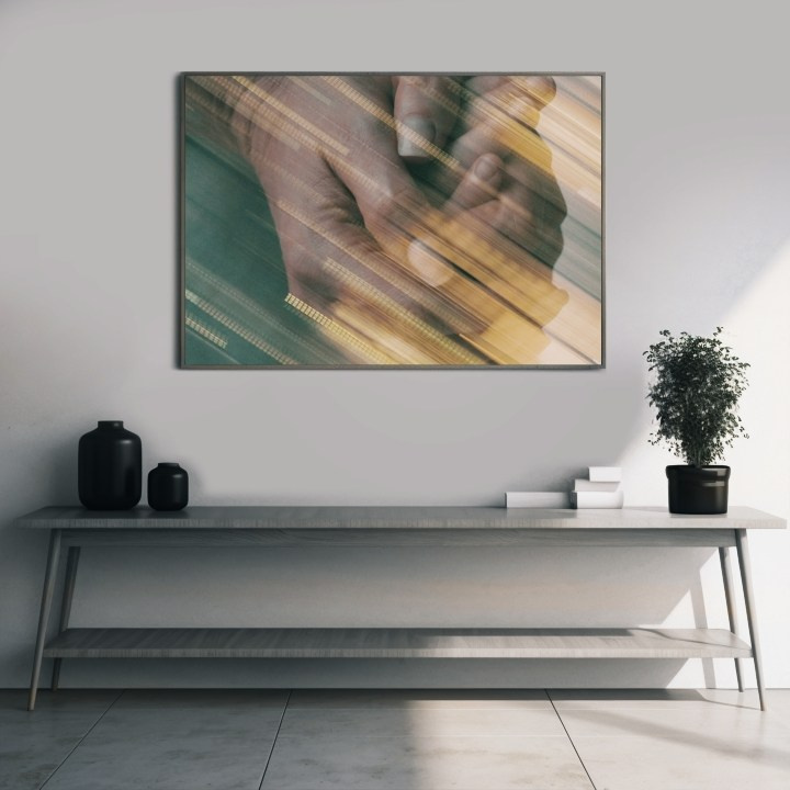 WARMTH OF THE PALM. International visual artist Elen Reflecta