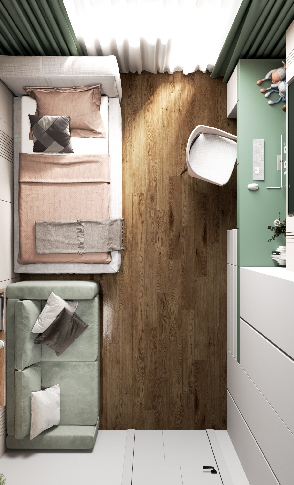 МОЛОДЕЖНАЯ. Дизайн-бюро GOHOUSE в Москве