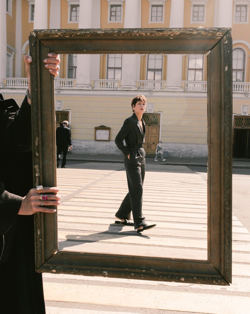 Кампейн, фотосессия в СПБ, Ирина Горбачева, модное фото