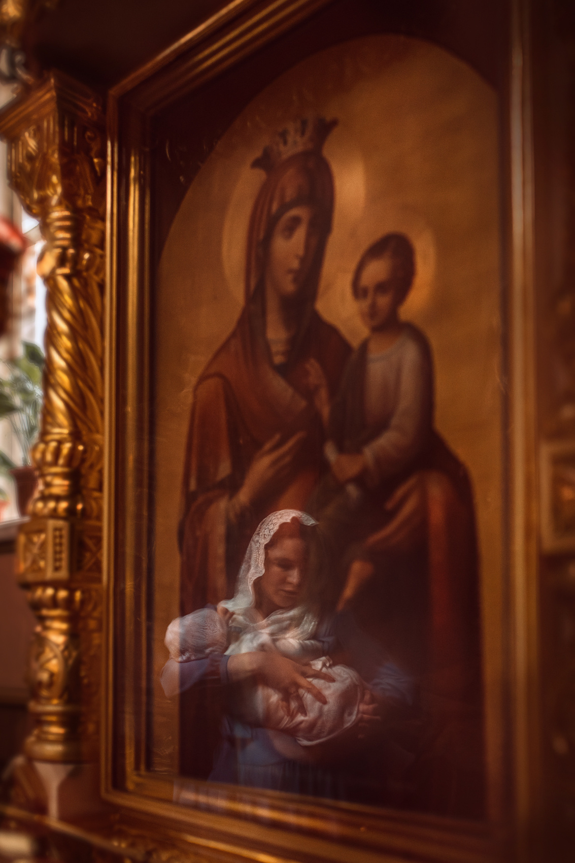 крещение в Преображенском храме в Саввино в Балашихе